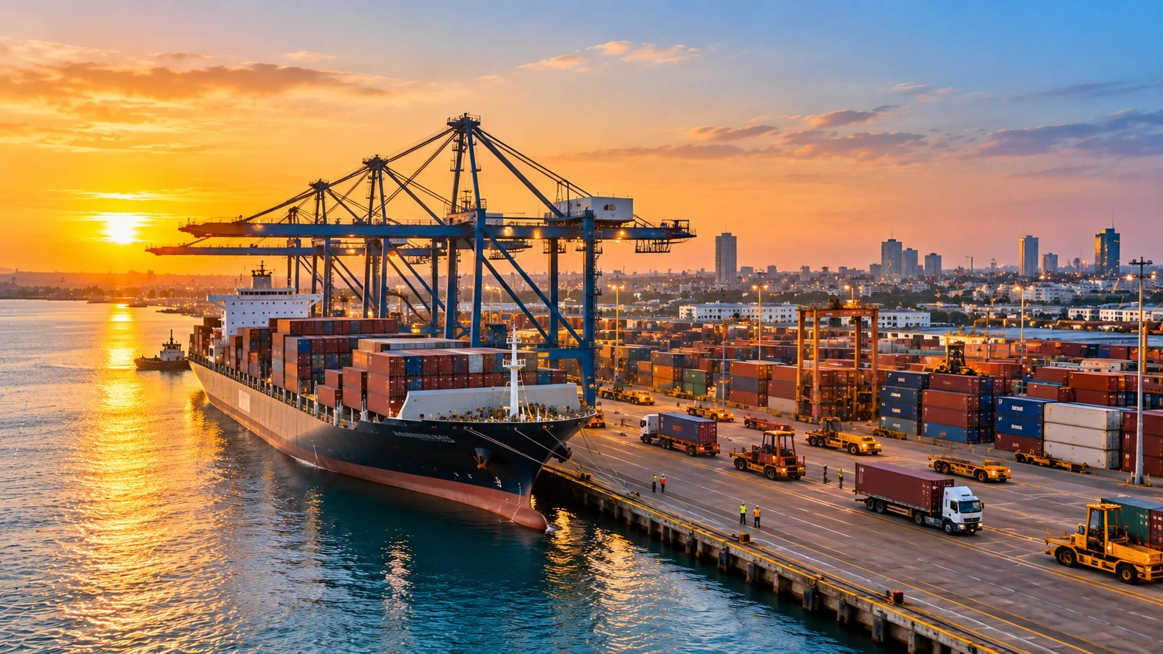Port de Cotonou, logistique